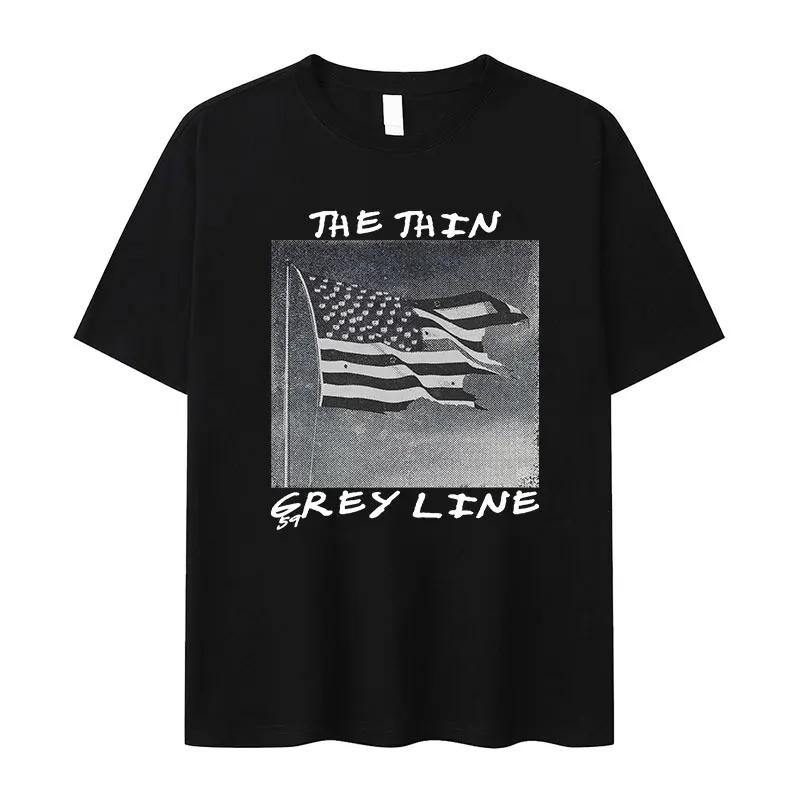 

Футболка Мужская/женская оверсайз в стиле хип-хоп, с графическим принтом