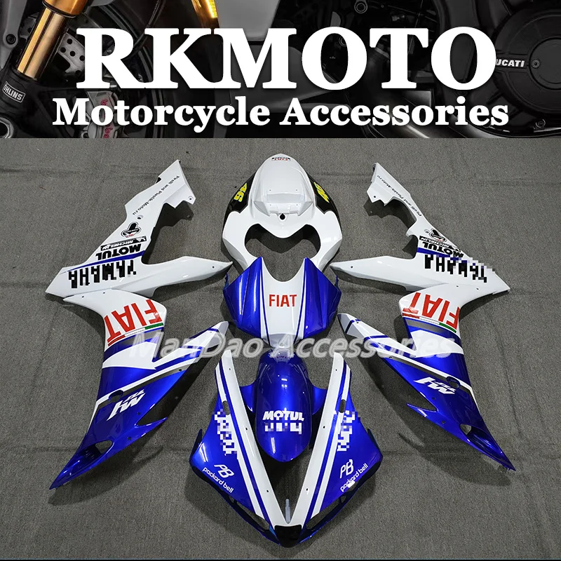 

Motorcycle Fairing Set Body Kit Plastic For Yamaha YZF-R1 YZF R1 2004 2005 2006 04 05 06 Accessories Full Bodywork Blue White