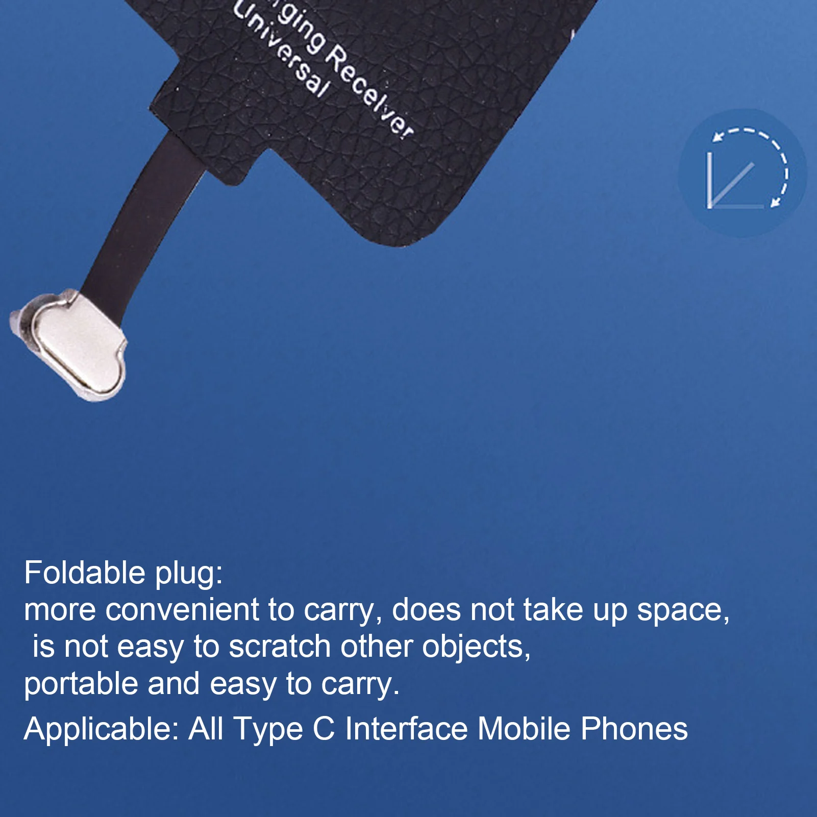 Wireless Charging Receiver 10W Wireless Charging Receiver Type C Interface Wireless Receiver Chip For Mobile Phones