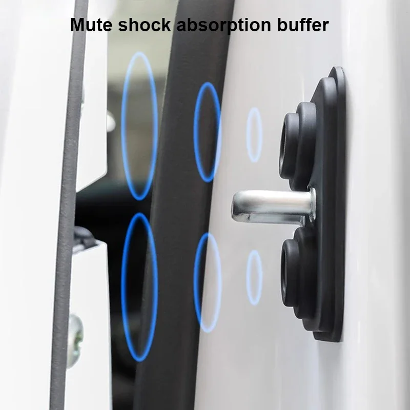 Sleek Door Lock Protection Cover for MINI Cooper - Stylish Auto Accessory
