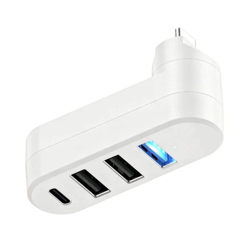 여행 사무실 및 가정에 완벽한 유연한 각도 USB Type C 변환기 어댑터