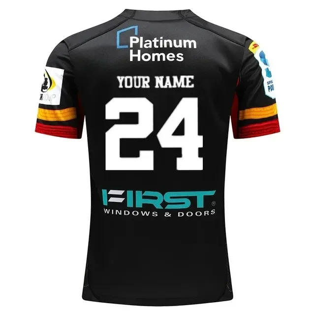 thumbnail image 1 of Camiseta de rugby de visitante para hombre Crusaders Rugby 2024 Talla: S-5XL (nombre y número personalizados impresos), 1 of 5
