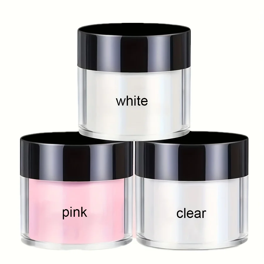 10G Acrylic Nail System: High Quality Acrylic Powder for Nail Extensions and Shaping - Crystal Powder for Nail Art 2