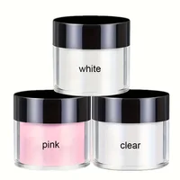 10G Acrylic Nail System: High Quality Acrylic Powder for Nail Extensions and Shaping - Crystal Powder for Nail Art 2