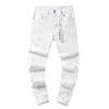 Washed Pants Vintage 2025 Arrival Jeans Casual White High Quality Simple Trousers Street Men Woman 2