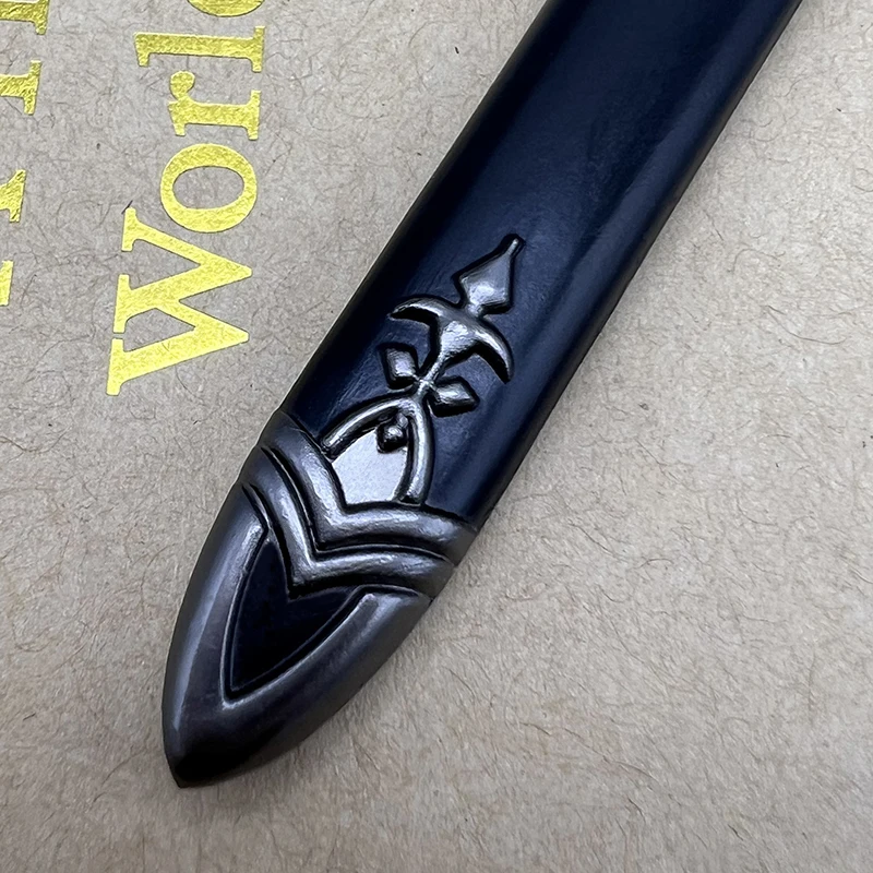 Cosplay Sword 22cm Balmung Sword Siegfried Fate Game Anime Peripherals Metal Weapon Models Crafts 1:6 Doll Equipment Toy for Boy Home Ornament