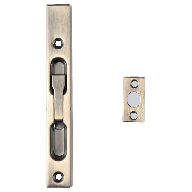 Inch Stainless Steel Door Bolts Action Flush Bolt French Door Locks Door  Lever