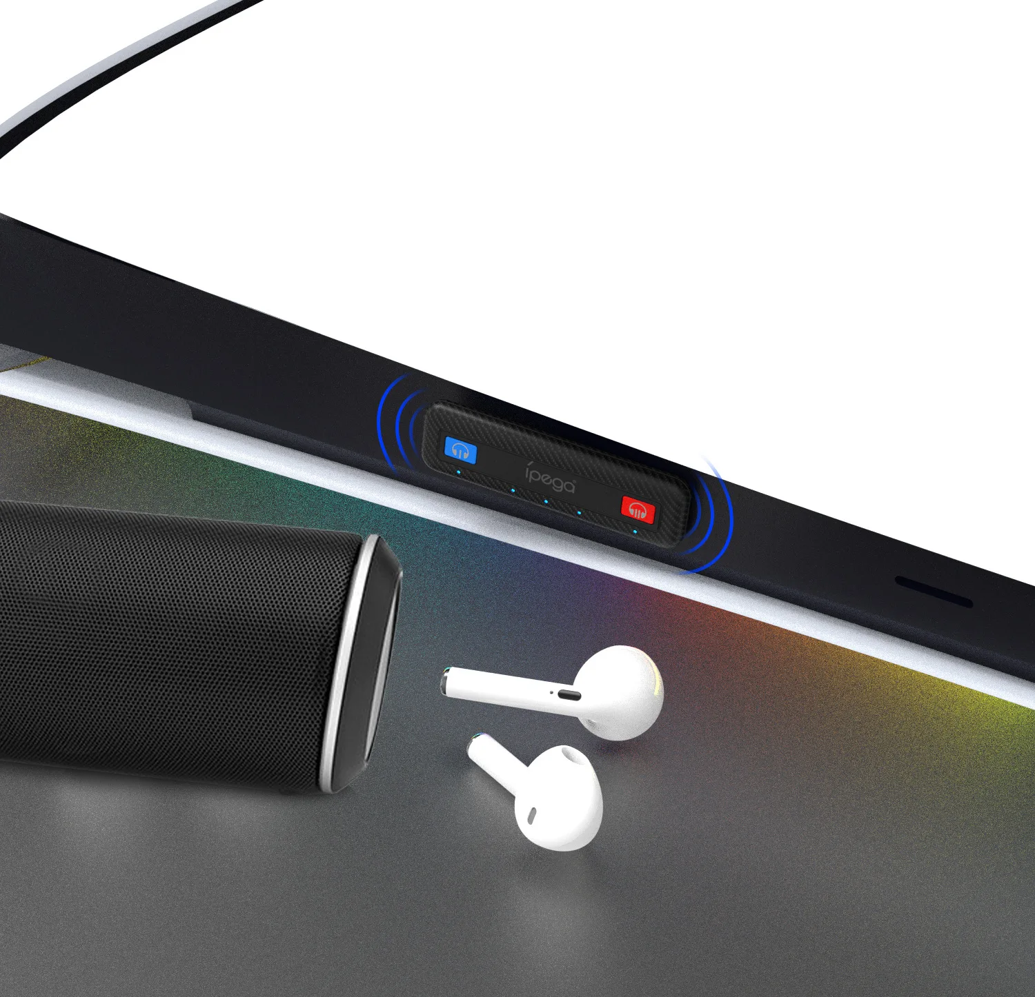 For PS5 slim Controller Bluetooth 5.0 Converter Receiver audio adapter mini receiver For PS5 host wireless headphone adapter