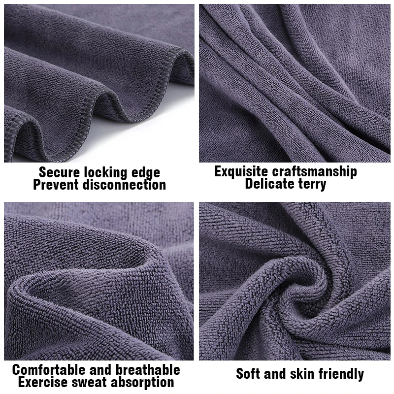 Multifunctional Quick-Drying Fitness Towel for Sports Towel Microfiber Gym Equipment Sweat Pad Swimming Pool Towels