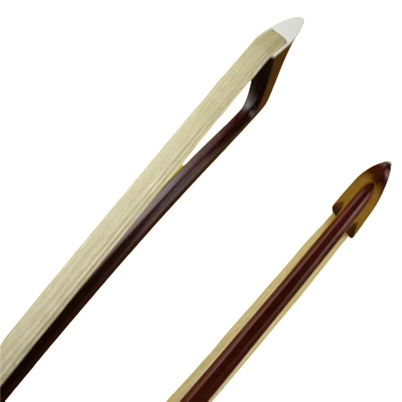1pc New Brazil Wood 3/4 Double Bass Bow Ebony Frog Very Nice