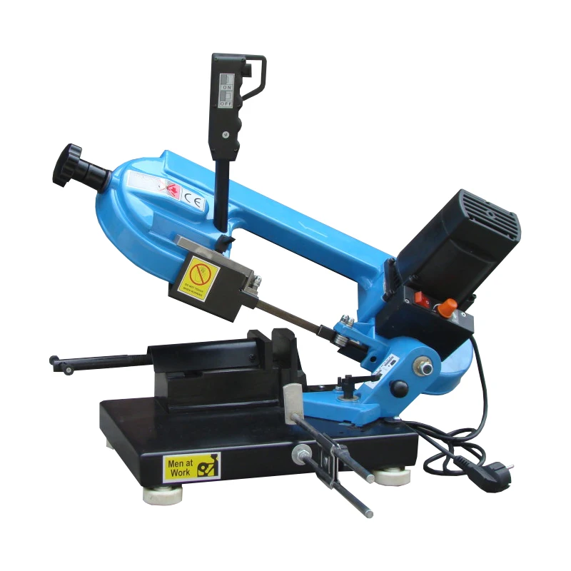 

BS-85 Benchtop Metal Bandsaw 1000W Band Saw for Cutting Wood Metal Glass Fiber Plastic 220V Band Saw Machine