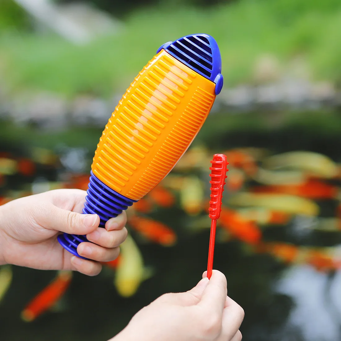 Orff percussion instrument accompaniment fish frog children's educational teaching aids shaving wooden fish clapper