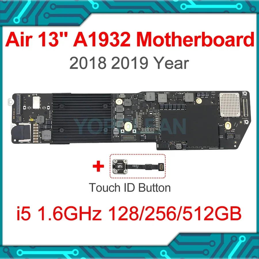APPLE MACBOOK AIR 13" A1932 Scheda Madre Logic Bord I5 1.6 Ghz 8gb 128gb Off EUR 145,53 - IT
