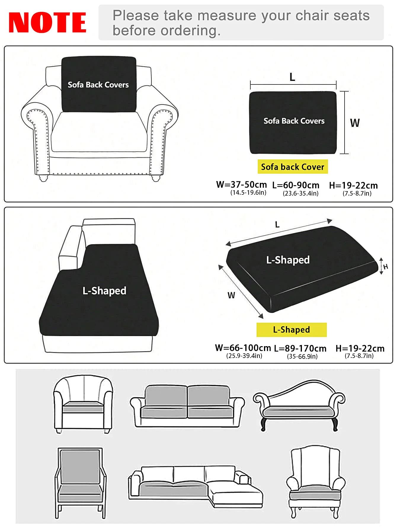 High Elasticity Printed Sofa Protective Cover 2