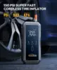 8-in-1 Portable Car Jump Starter with Air Compressor, 150PSI 4500A Car Battery Jump Starter (9.0 Gas/8.0L Diesel) 3