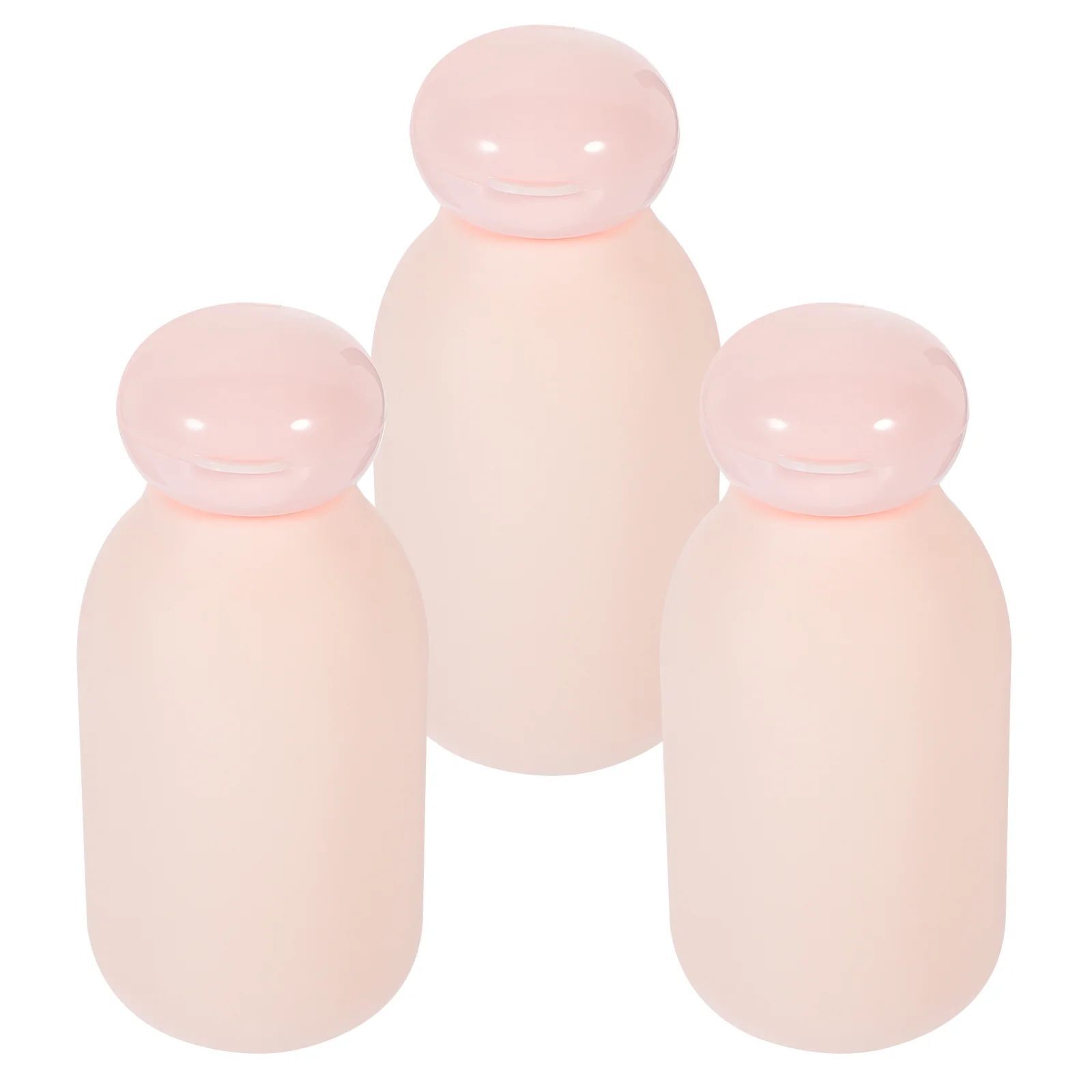 

3pcs Travel Size Bottles Refillable Toiletries Bottles Empty Shampoo Lotion Bottles(100ml)