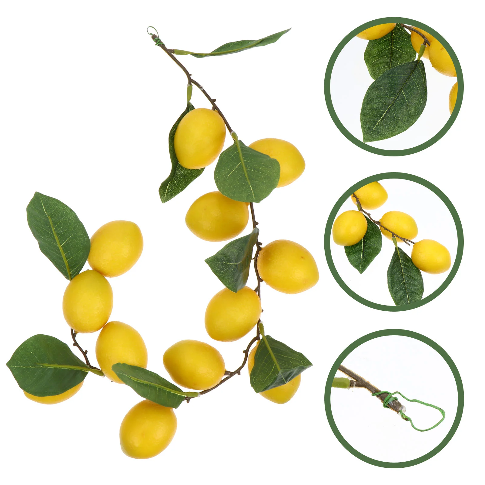 

Artificial Lemon Garland Lemonsation Plant Simulation Lemon Cane Rattan Garland Artificial Vines Silk Hanging Wall Door Ornament