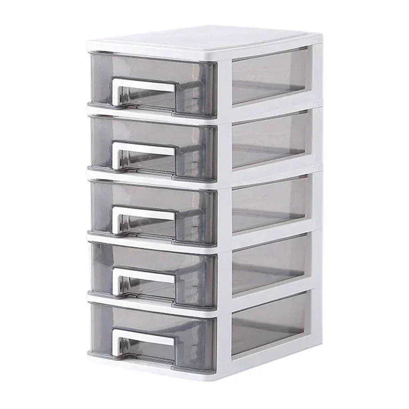 

Type Cabinet Drawer Desktop Transparent Box Cosmetics Medicine Debris Storage Stationery Office