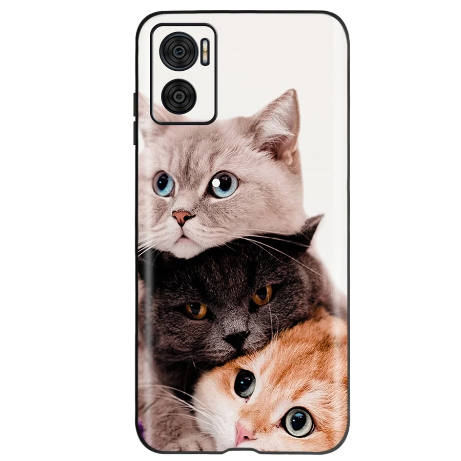Sleek Black Silicone Soft Back Cover - Fashionable Protective Case