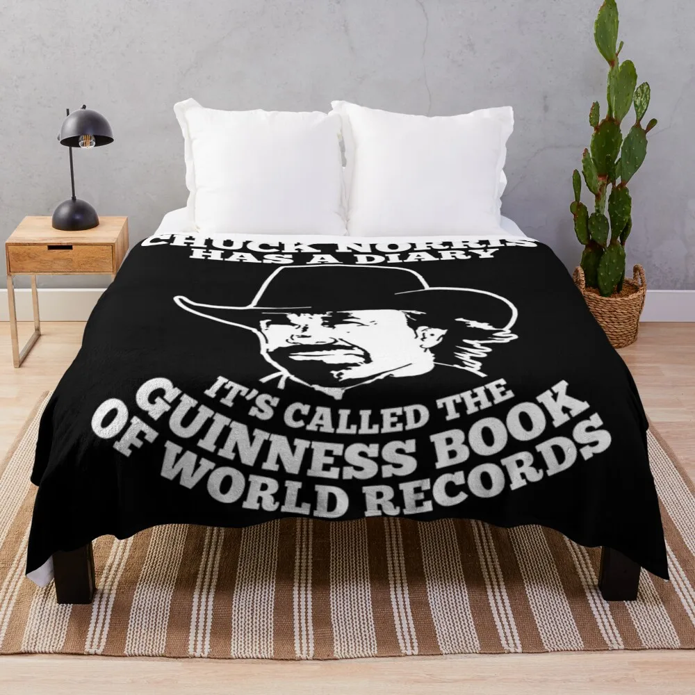 

Chuck Norris Has a Diary Throw Blanket Fluffy Soft Blankets blankets and blankets Decorative Throw Blanket Cute Blanket Plaid