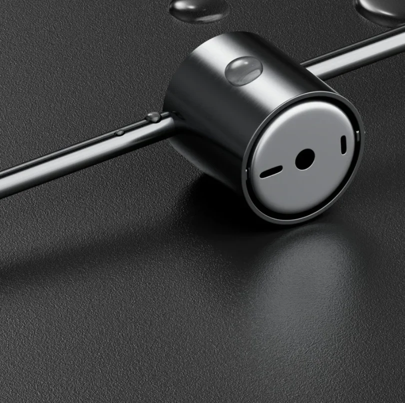Fulcrum towel rack simple luxury aluminum alloy adjustable single bath bar bar towel Nordic bathroom rack Light