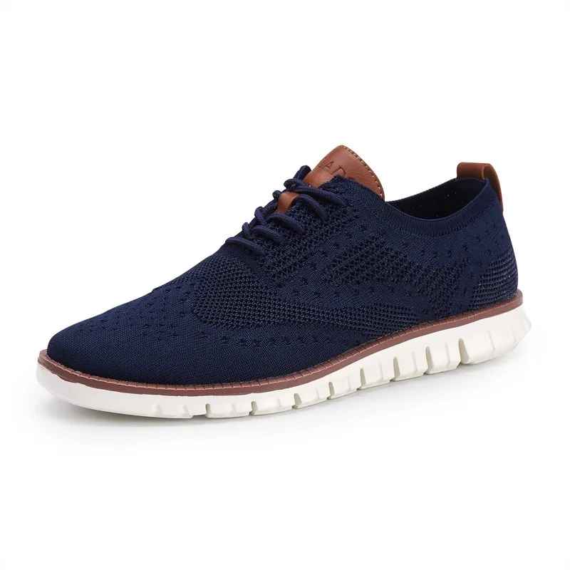 Men Casual Shoes Breathable Mesh Casual Sneakers Comfortable Non-slip Walking Shoes Lightweight Soft Flat Shoes Men zapatillas