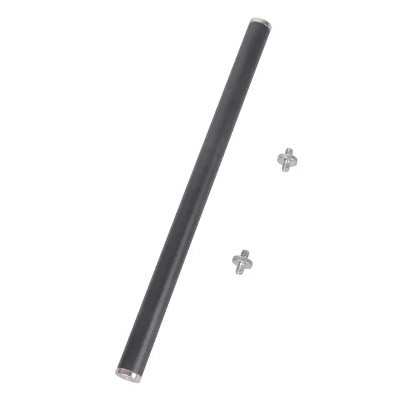 652F 2개 끝 1/4 20 나사식 철 연장 바 카메라 브래킷 어댑터 4 크기 10-30cm