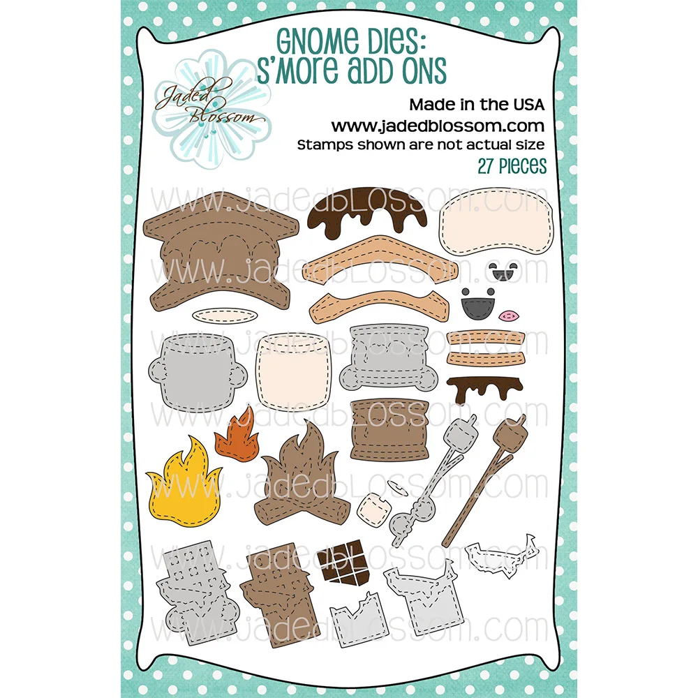 

Gnome Dies Smore Add Ons Metal Cutting Dies DIY Scrapbooking Photo Album Decorative Embossing Paper Card Crafts Greeting Card