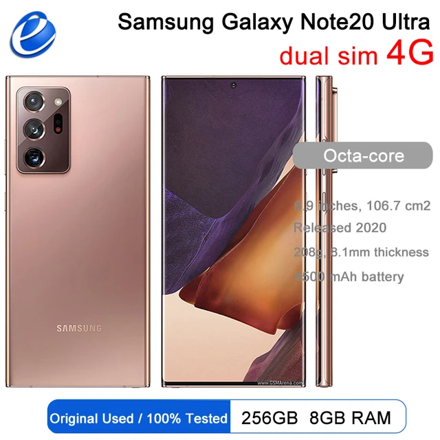 Restored Samsung Galaxy Note20 Ultra N985F 256GB Hybrid Dual SIM