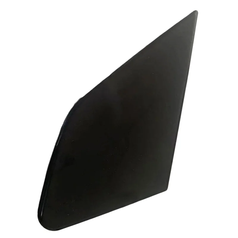 

75495-TF0-Y01 Car Front Left Door Side Mirror Garnish Window Glass Plate Cover Fit for Honda Fit 2009-2013 Black ABS Plastic
