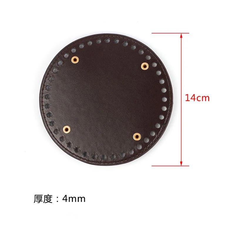 2pcs 14cm Bag Bottoms Round Bottom Bag Accessories For Knitting Bags Handbag Crossbody Shoulder Bags Bottom Handmade DIY