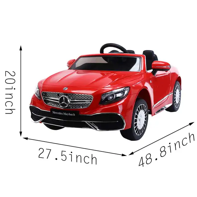 S650 12V Electric Ride On Car Double Door Children Remote Control Electric Car For Childrens Ride On Toy For Kids Gift 2