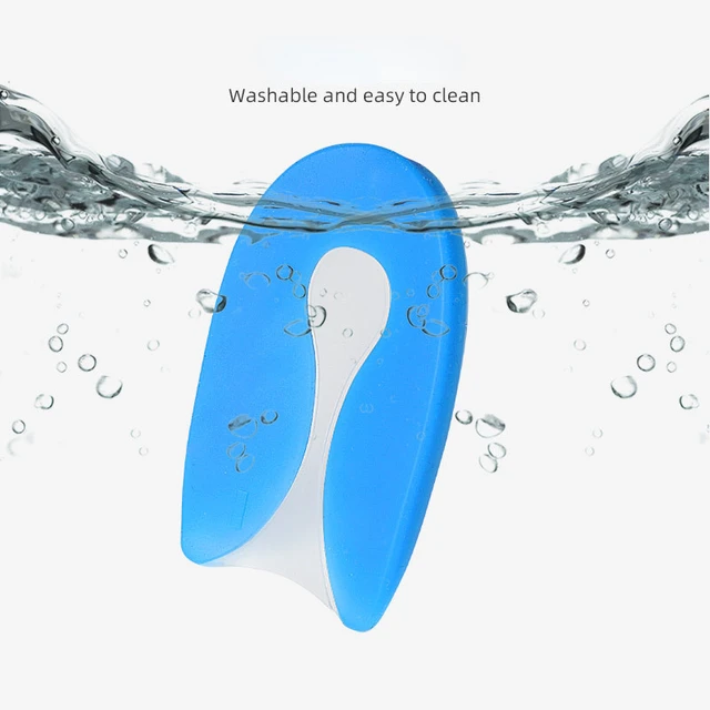 Plantillas de Gel de silicona para el talón, almohadillas para aliviar el dolor de pies, protectores de fascitis Plantar, almohadillas para el cuidado de los pies - Image 6