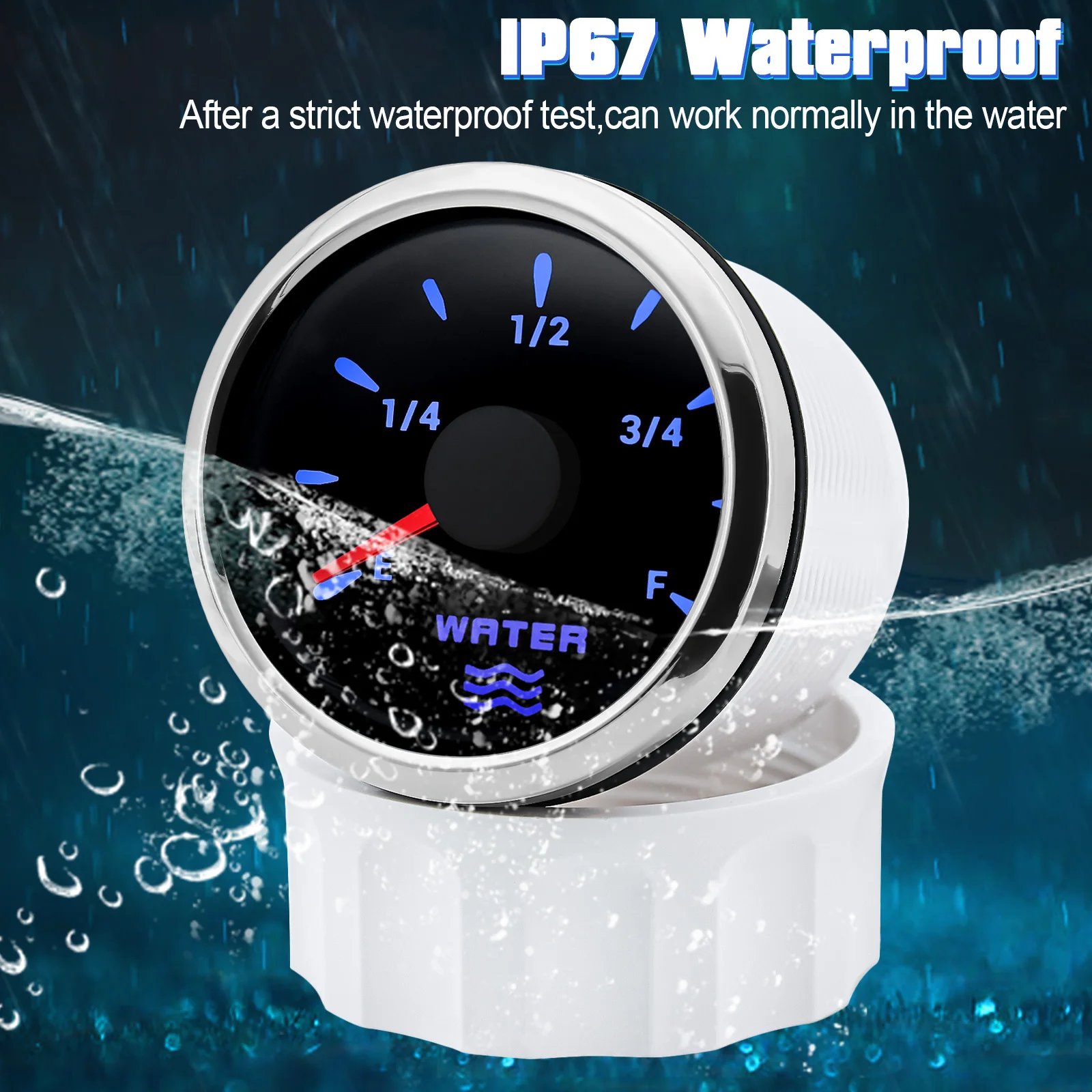 HD  ڵ   ,  ũ  , Ʈ , 7   Ʈ, 9-32V, 52mm, 0-190ohm