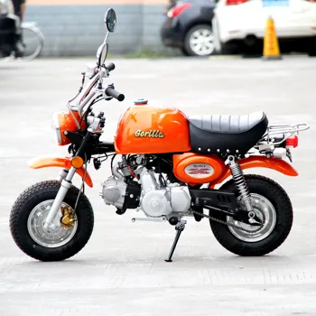 110/125CC 4stoke Air Cooled New Discount High Quality Semi Automatic Motorcycle Gorilla Bike Orange In Stock 1