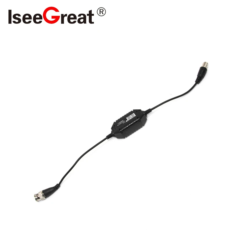 Ground Loop Isolator, Balun Video, Anti-jamming Device, Jamproof for TVI, CVI, AHD, CVBS, BNC, Male to Female CCTV Accessories 4