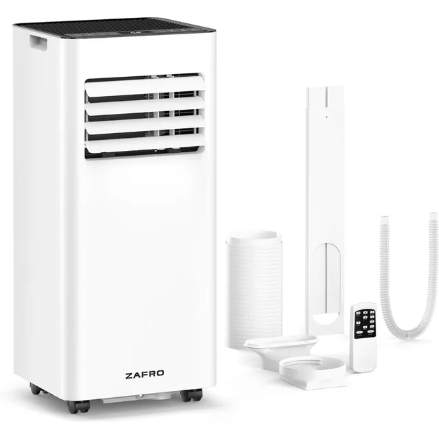 8,000 BTU Portable Air Conditioners, 4 Modes Portable AC Unit with Fast Cooling/Energy Saving/Remote Control/24Hrs Timer ,White 2
