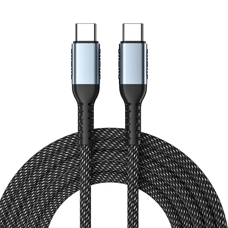 100W 6A Fast Charging Type C To Type C Cable for Samsung Xiaomi Redmi Charger USB Cable for MacBook Pro iPad Pro Data