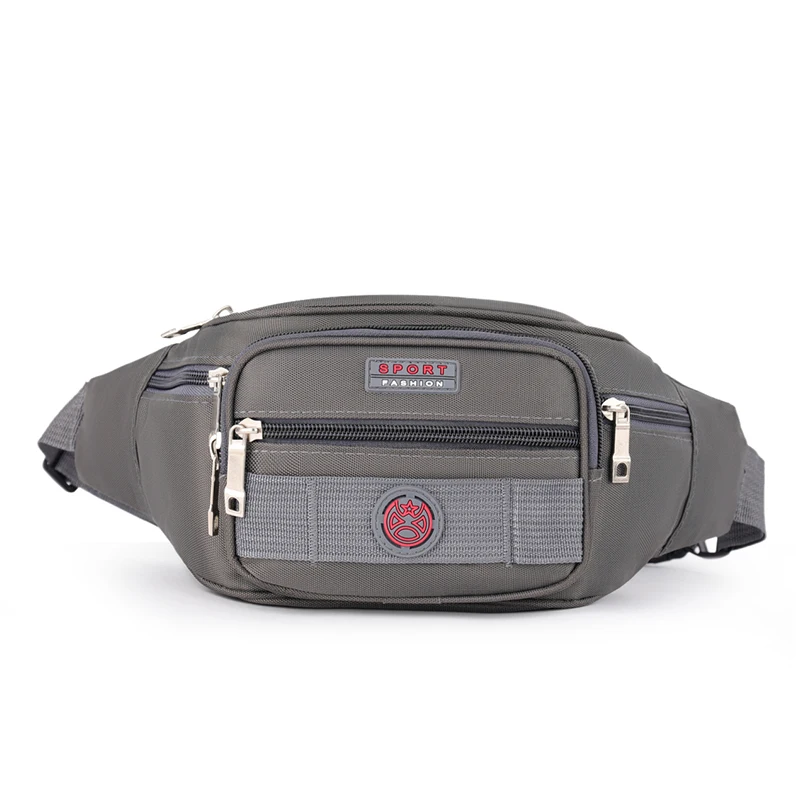 Multi Pocket practical waist bag outdoor leisure multi-layer storage Single Shoulder Messenger Bag sports running chest bag