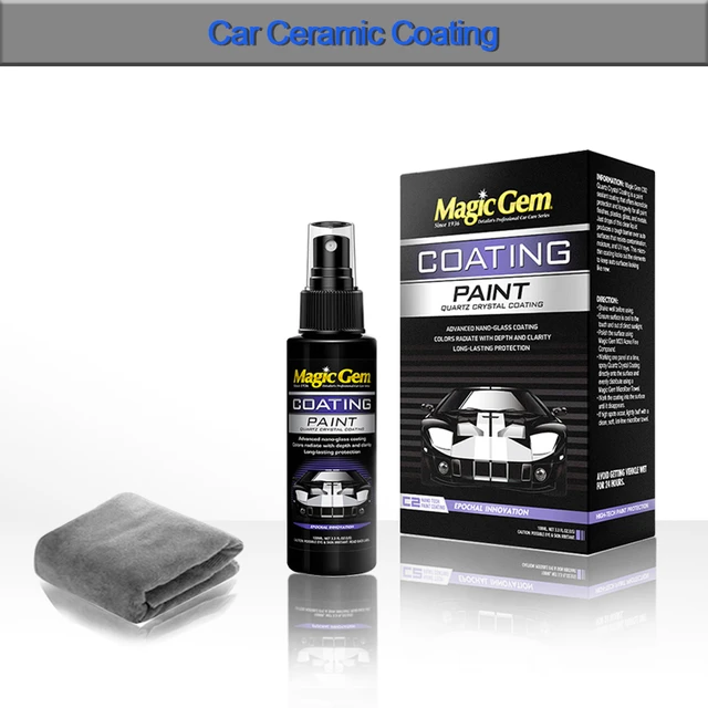 Coaterpro 9h Crystal Glass Coating Hydrophobic Nano Quartz Ceramic Auto  Coating Anti Scratch Liquid Coat Diy Made In Japan 100ml - Paint Care -  AliExpress