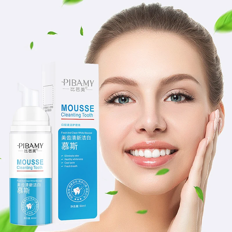 

Teeth Whitening Artifact Cleansing Mousse Mint Refreshing Spray Remove Bad Breath Press Toothpaste Oral Care Oral Hygiene TSLM1