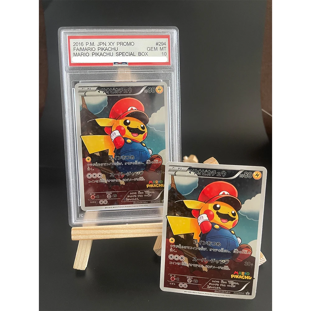 2016 Pokemon Card Japanese Xy Promo Fa Mario Pikachu Special Box