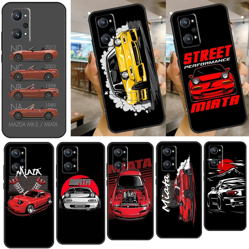 Custodia Mx-5 Miata Per Realme Gt Neo 2 Gt Master 8I 8 Pro C21 Copertura Completa Per Oneplus 8T 9R 9 Pro Nord 2