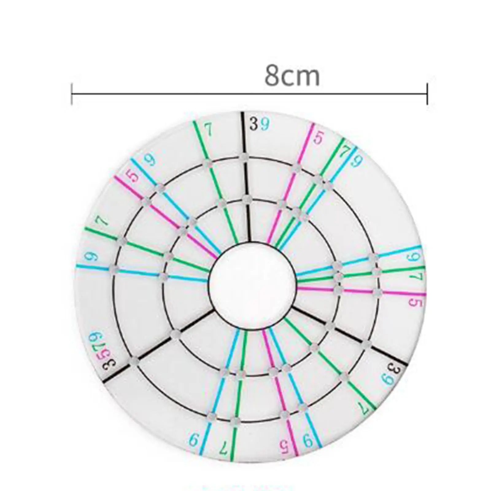 Circular Divider Accessories Practical Convenient Pottery Trimming Tool for Pottery Wheel Handcrafts Clay Crafts Sculpting