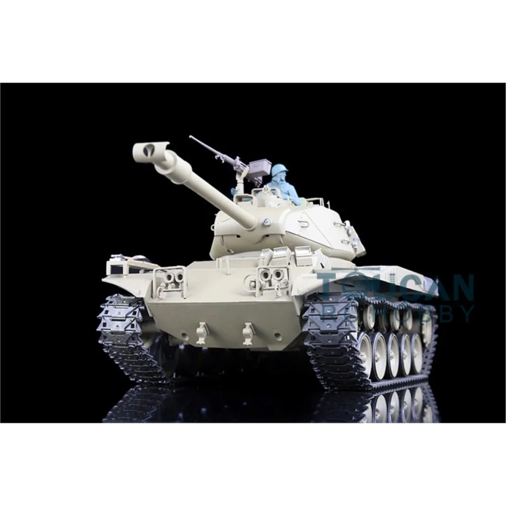 헝롱 1/16 RTR RC 탱크 스케일 2.4Ghz 7.0 플라스틱 워커 불독 BB IR 전투 연기 효과 3839 무선 RC 모델 TH17323-SMT7