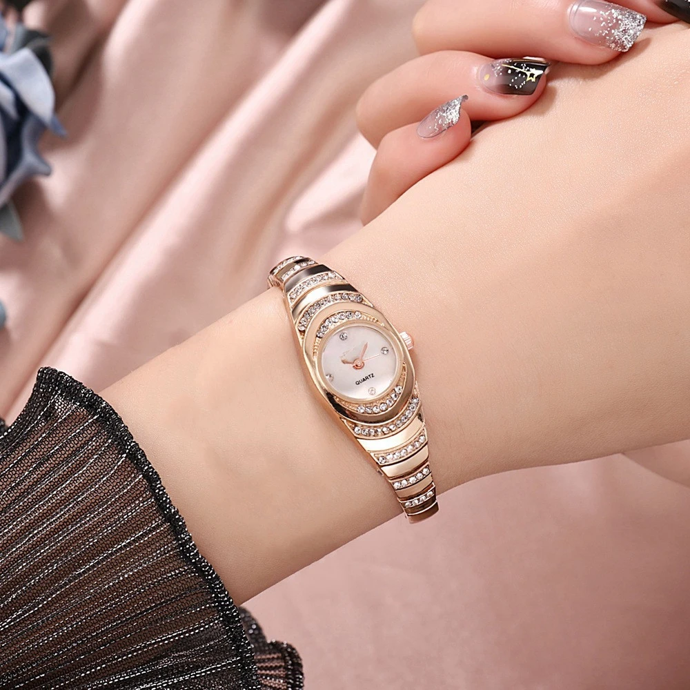 Women Watch Luxury Fashion Women's Watch Brand Ladies Quartz Wristwatch Classic Silver Simple Femme Steel Band relogio feminino 5