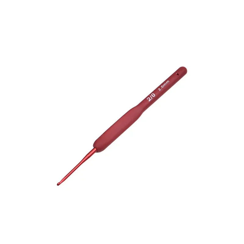 Crochet Hooks Crochet Needles Crochet Kit Weaving Tools Crochet DIY handmade weaving tool aluminum oxide crochet wool needle bag silicone anti slip crochet