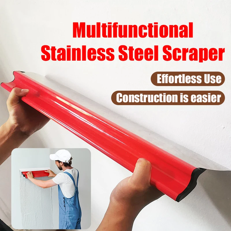 Drywall Smoothing Spatula Skimming Flexible Blade Painting Finishing Skimming Blades Building Tool Wall Plastering Tools 25/40CM new 40cm red plastering trowel shovel construction tool stainless steel plastic drywall smoothing spatula wallpaper mural cutter