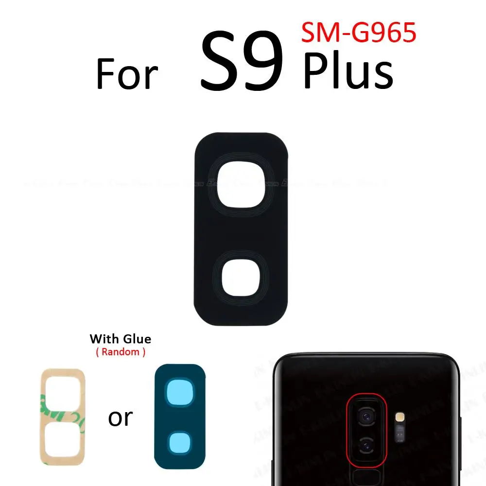 Dual Back Camera Lens Replacement with Adhesive Sticker