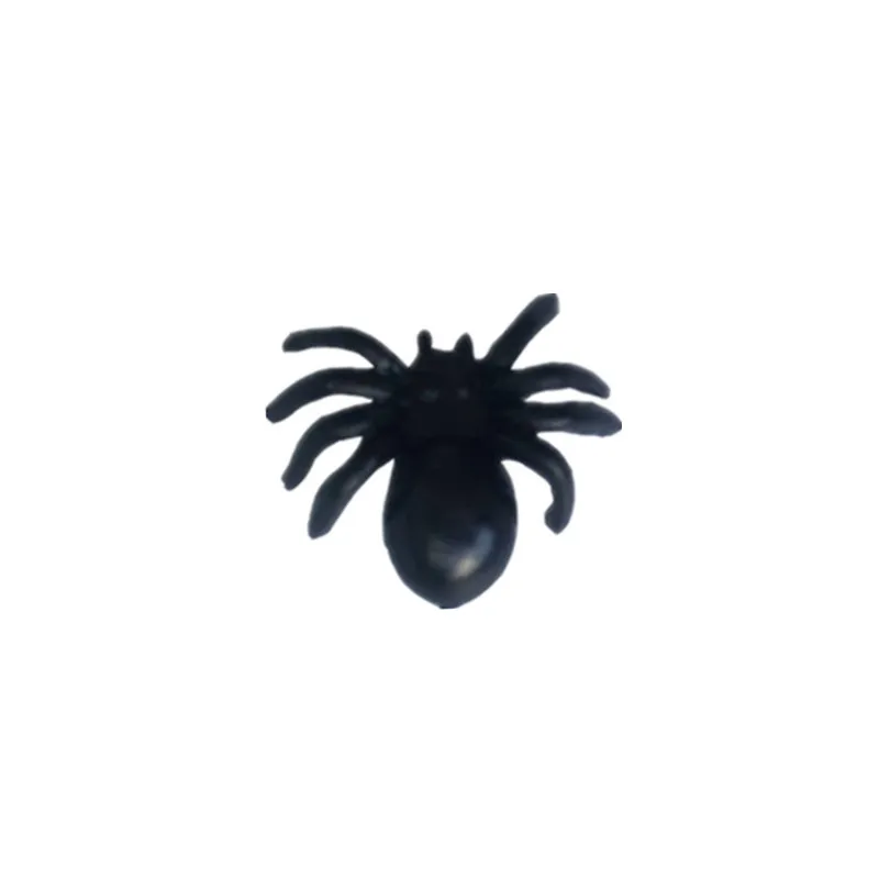50/20pcs Mini Spider Novelty Funny Joke Prank Plastic Fake Spider Toys Realistic Props Halloween Decor Simulation Tricky Toy